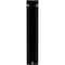 Ekena Millwork Eris Wrought Iron Bracket, (Triple center brace), Powder Coated Black 2"W x 7 1/2"D x 10"H BKTM02X07X10TER - alternate 3